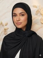 ⁦Jersey light hijab with bandana⁩ - الصورة ⁦3⁩